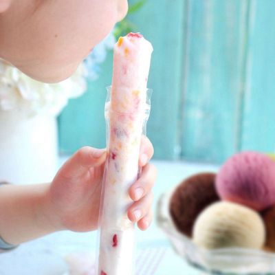 100 pcs Disposable DIY Ice Popsicle Mold Cream Tools Mold Freezer Popsicle Molds Ice Pack Icecream Self-styled Bag