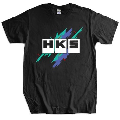 [ส่งของ]เสื้อยืด พิมพ์ลายโลโก้ Turbo Power And Sportser TOPS Limited HKS Power สําหรับผู้ชาย และผู้หญิง