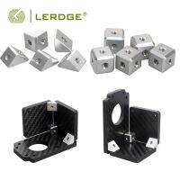 LERDGE 3D Printer Parts Screw Nut Bracket Fixing Piece DIY Printer  Accesso ries Sheet Connector Aluminum Block 5pcs And 10pcs Hand Tool Parts Accesso