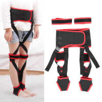 Children O/X Shaped Legs Correction Belt Elastic Breathable Legs Shaping Posture Corrector Knock Knees Orthopedic Braces Support