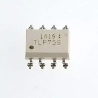 optocoupler แบบอินไลน์ TLP759 DIP8 SMD  TLP759 SOP-8  opto-isolator ซัพพลาย optocoupler ของแท้ ส่งทุกวัน