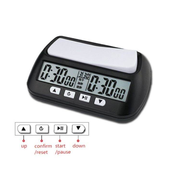 professional-chess-clock-compact-digital-watch-count-up-down-timer-electronic-board-game-bonus-competition-hour-meter