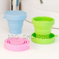 Pro Better แก้วน้ำพับได้, แก้วน้ำซิลิโคน ถ้วยยืดไสลด์ silicone folding cup