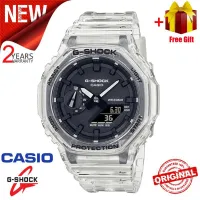】 【 Bé G】 Jam Tangan Lelaki G Sốc GA2100 Người Đàn Ông Thể Thao Đồng Hồ Hiển Thị Thời Gian Kép Chống Nước Chống Sốc Và Chống Thấm Nước Thời Gian Thế Giới Dẫn Ánh Sáng Tự Động Của Người Đàn Ông Thể Thao Đồng Hồ Đeo Tay Với 2 Năm Chính Thức Bảo Hành GA-2100