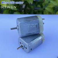 Mini 280 DC Motor DC 1.2V 3V 3.7V 22000RPM High Speed Carbon Brush Motor Strong Magnetic Large Torque Toy Model Accessories