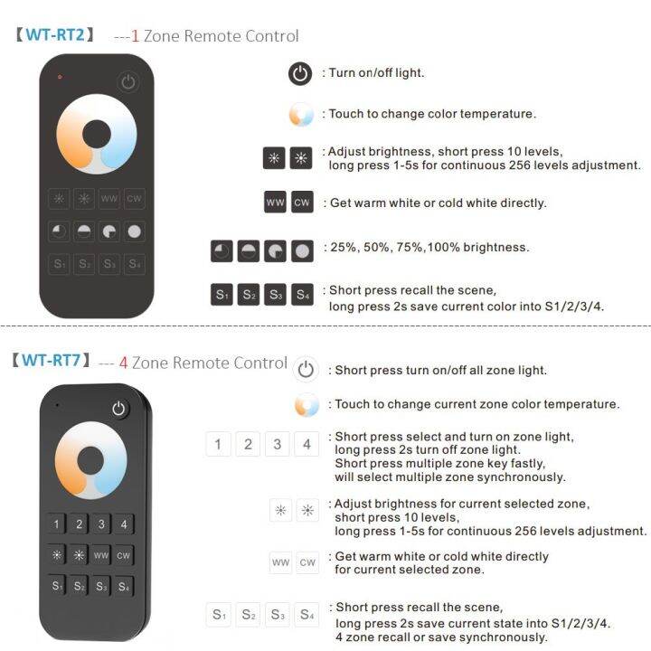 sakelar-peredup-led-cct-12v-24v-36v-rf-ไร้สาย2-4g-2ch-wifi-อัจฉริยะระยะไกล-ww-cw-ตัวควบคุมไฟ-led-สำหรับ-ct-เดี่ยวสีแอลอีดี-v2-l