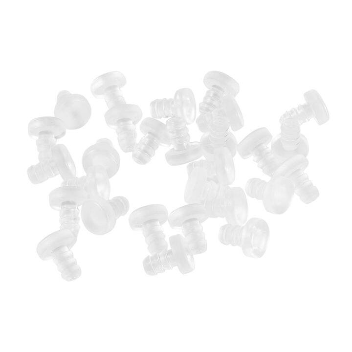 9mmx11mm Rubber Anti Collision Embedded Soft Stem Bumpers Screw Hole