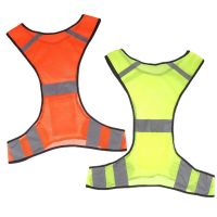 Cycling LED Vest High Visibility Safety Vest Gear Lightweight Breathable Mesh Reflective Vest Outdoor Reflective Clothing Vest