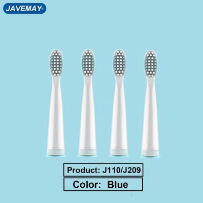 หัวแปรงสีฟันขนนุ่มหัวแปรงสีฟันไฟฟ้าโซนิคฟอกสีฟันหัวแปรงที่มีความละเอียดอ่อนเปลี่ยนได้สำหรับ J209 J110 JAVEMAY