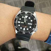 Seiko_นาฬิกาข้อมือผู้ชาย Mens Automatic Analogue Watch with Rubber Strap SKX007K1