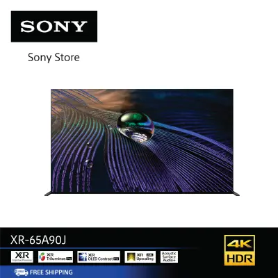 XR-65A90J (65 นิ้ว) | BRAVIA XR | MASTER Series| OLED | 4K Ultra HD | High Dynamic Range (HDR) | สมาร์ททีวี (Google TV)