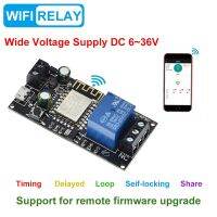 【CC】▼  Sinilink WIFI mobile phone remote control relay module DC6V 36V smart home ESP-12F XY-WF36V