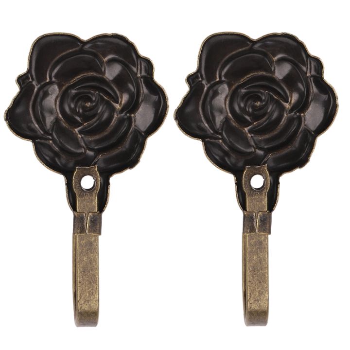 2pcs-metal-rose-flower-curtain-tie-back-tieback-holders-wall-hooks-decor