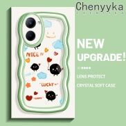 Chenyyka Ốp Lưng Cho Realme C33 C31 Ốp Lưng Điện Thoại Mềm Trong Suốt