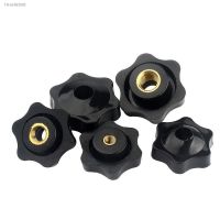 ✹✈ 5/10Pcs Plum Hand Tighten Nut black Thumb Nut Brass Thread Mechanical Thread Tightening Hollow and Solid M4/M5/M6/M8/M10