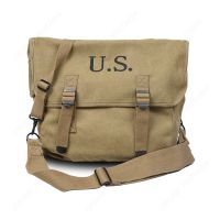 Yuanmukan28282298 WWII M1936 WW2 Haversack M36 Musette สนามล่าสัตว์เดินป่าปีนเขากระเป๋าเป้แคมป์ปิ้ง