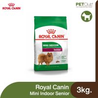 ห้ามพลาด [ลด50%] แถมส่งฟรี [PETClub] Royal Canin Dog - Mini Indoor Senior - สุนัขสูงวัย พันธุ์เล็ก เลี้ยงในบ้าน [3kg.]