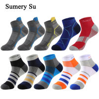 5 PairsLot Mens Sports Socks Short Athletic Running Outdoor Cotton Summer Ankle Casual Red Blue nd Design Sock Hot Sale