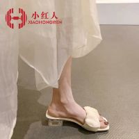 Fashionable Slip-On Outer Wear 2023 New Thick Heel Sandals High-End And Slippers