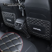 Leath Anti Kick Mat Pad Car Anti-kick Protector Mats Seat Back Protector For Haval h6 3th 2021 2022 Accessories