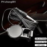 Acoustic Guitar Pickup Clip On Pickup for Guitarra Ukulele Violin with 2.5M Cable Compact Professional Pickup Guitar Parts