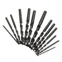 13ชิ้น/เซ็ต Hss Set Mata Bor ไทเทเนียมเคลือบ Hex Shank 1.5-6.5Mm บิตเครื่องมือไฟฟ้าความเร็วสูงสว่านบิต