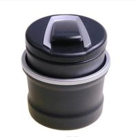 ► 1PCS Portable LED Smoke Car Ashtray Cigarette Ash Holds Cup Automatic Light Indicator Ashtray Voiture Car Cup Holder Accessories