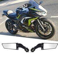 For Kawasaki NINJA250/300 16-21 NINJA400 18-21 NINJA650 16-21 SEMSPEED CNC Aluminium Adjustable Wing Fin Rearview Mirror