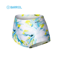 BARREL WOMEN HIGH WAIST BIKINI PANTIE - WAVE LEAF ชุดว่ายน้ำ บิกินี่ บิกินี่เอวสูง