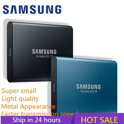 Samsung T5 Ssd Hdd 1TB 2TB แบบพกพาด้านบนเดิมไดรฟ์ Hd ภายนอก Usb 3.1สำหรับเดสก์ท็อปแล็ปท็อปพีซี Ext