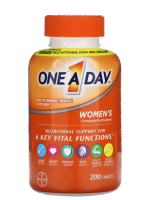 One A Day Womens Complete Multivitamin Tablets , 200 Tablets (No.217)