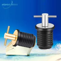 Marine Hardware Adjustable T-Handle TWIST-IN Drain Plug Bung Socket For Dinghy Kayak Canoe Yacht Speedboat Boat Accessories