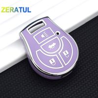 【LZ】∏♕  Caso chave do carro TPU para Nissan Shell Fob Holder Bag Capa para Vampira Sentra Versa Março Tiida Altima Armada Cube Juke Maxima Pathfinder