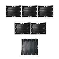 15 Pcs Black Plastic Batteries 6 Pin Battery Holder Case 3 x3.7V 18650 &amp; 4X 13.7V 18650