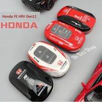 เคสรีโมทรถ Honda Civic FE  HRV Gen11 แบบสปอร์ตคาร์ Sport car design exclusive special car painting  ครอบรีโมทเคสหน้าหลังด้วยแม่เหล็ก (Magnetic ABS key case) และแผ่น TPU ใสปิดปุ่มกันรอยเข้ารูป  Model Honda Honda Civic Fe RS, HRV 11 Generation Smart Key 2,