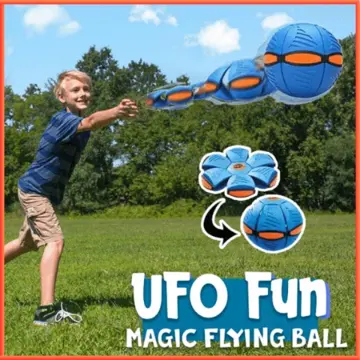 Flying UFO Flat Throw Disc Ball Without LED Light Magic Ball Toy Kid  Outdoor Garden Beach Game Children's Sports Balls - China Ball and Toys  price