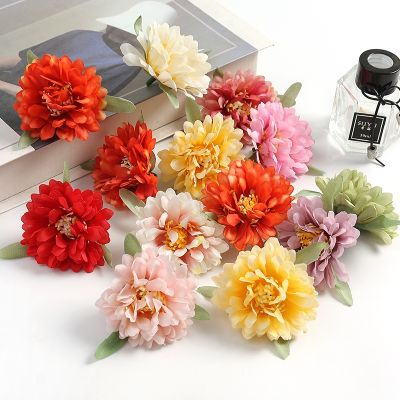 10/20Pcs New Artificial Flowers Heads For Home Decor Wedding Marriage Decoration Fake Flowers DIY Craft Wreath Gifts Accessories