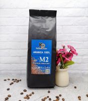 ** สินค้าแนะนำ ** เมล็ดกาแฟ อาราบิก้า 100% สูตร M2 - คั่วกลางค่อนเข้ม 500g.