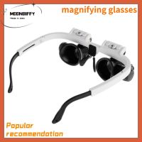 8X/15X/23X Jeweler Watchmaker With Led Light Magnifying Glass Headband Magnifier Glasses Reading Led Magnifying Glass Glasses