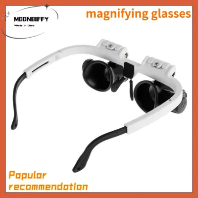 8X/15X/23X Jeweler Watchmaker With Led Light Magnifying Glass Headband Magnifier Glasses Reading Led Magnifying Glass Glasses