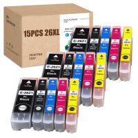 HS รองรับสำหรับ Epson 26XL ตลับหมึกสำหรับ XP 510 520 600 605 610 615 620 625 700 710 720 800 820 810เครื่องพิมพ์