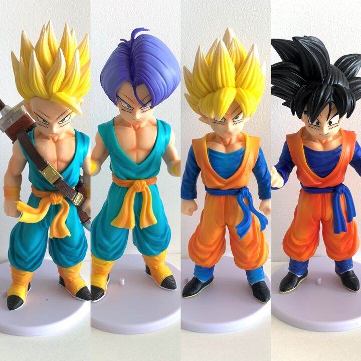 Anime Dragon Ball Figures Trunks Goku Super Saiyan Son Goten PVC Action