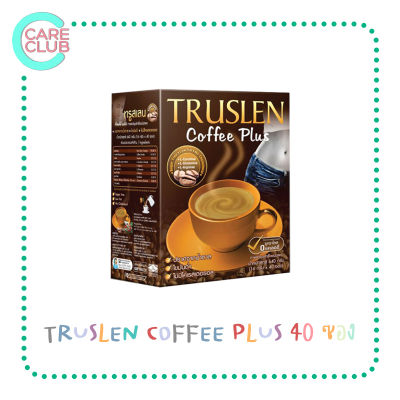 Truslen Coffee plus 40 ซอง ซองละ 16 กรัม กาแฟ ทรูสเลน คอฟฟี่ พลัส