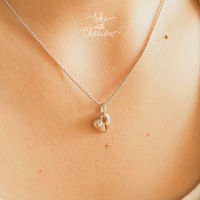 She with Cheewa | silver925 | kate necklace สร้อยคอเงินแท้ มินิมอล ห้อยจี้รูปหัวใจ