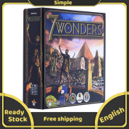 7 Wonders Board Game 7 Kỳ Quan Trò Chơi Với Bàn Cờ Phiên Bản Tiếng Anh Trò