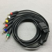 สายเคเบิล Rca Rgb/Rgbs สำหรับอุปกรณ์เสริมเครื่องเกมคอนโซลเกมสายเคเบิลส่วนประกอบหน้าจอสี N64