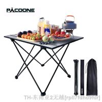 hyfvbu☑  PACOONE Outdoor Camping Table Desk strength Hiking Folding Tables BBQ New