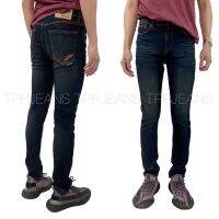 DN Premium SkinnyJeans กางเกงยีนส์ชายทรงสกินนี่บลูฟอกสนิม ผ้ายืด ผ้านิ่มใส่สบาย งานตัดเย็บอย่างดี Size 28-44 รับชำระปลายทางครับ