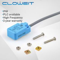 สวิตช์ไฟฟ้า Cloweit IP67 4มม. ปลอก ABS ขนาดเล็กแบบไม่ฟลัชอุปนัยตรวจจับสวิตช์เซ็นเซอร์ LB-05NU สำหรับพีแอลซี NPN/PNP DC 12V 24V