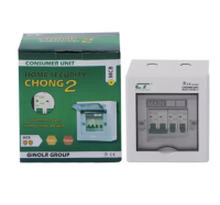 ส่งฟรี  CT ELECTRIC รุ่น CHONG-2 ตู้คอนซูมเมอร์ยูนิต 2 ช่อง  เมน 2P63A พร้อมลูก